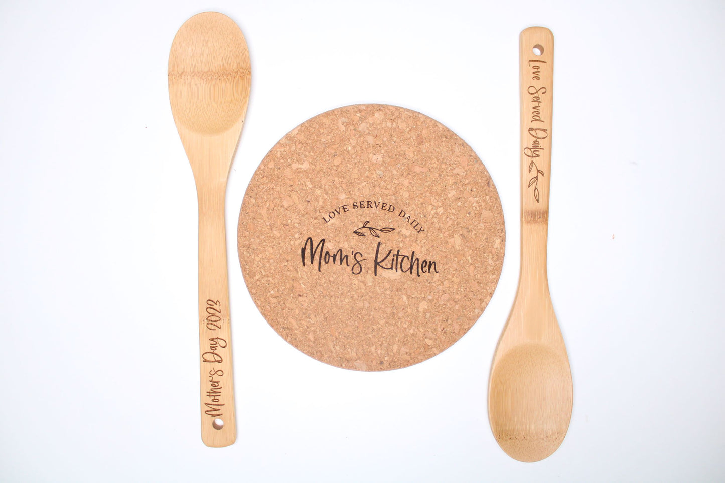 Mother's Day Cork Trivet Bundle