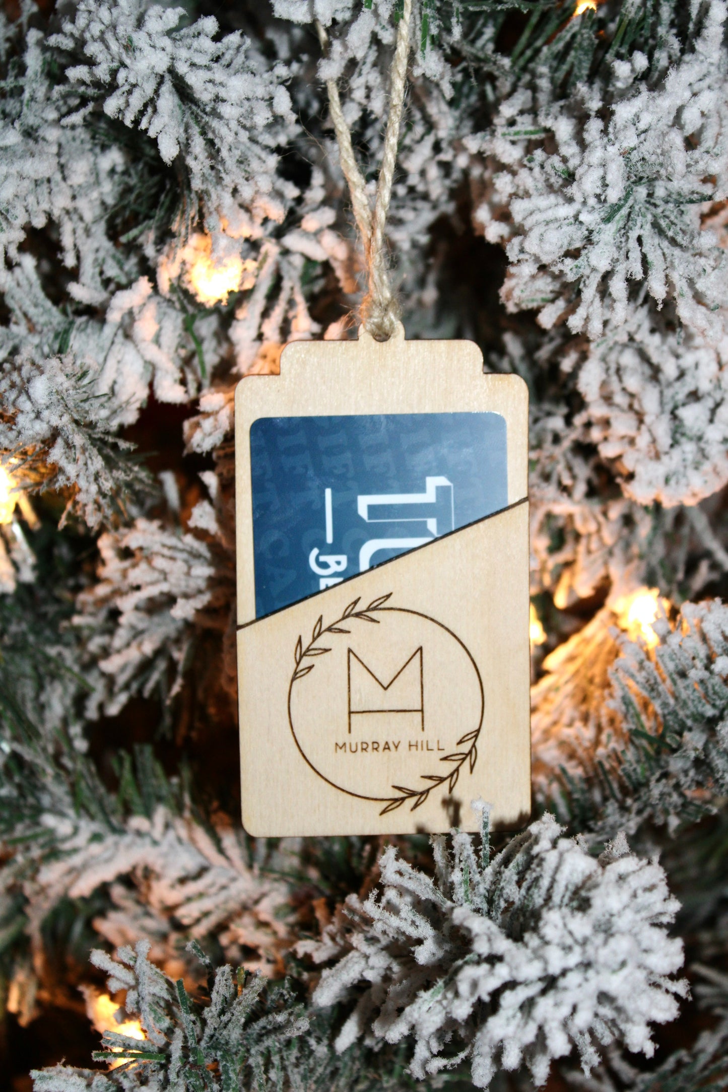 Murray Hill Gift Card Ornament