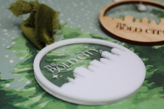 Bold City Acrylic Ornament