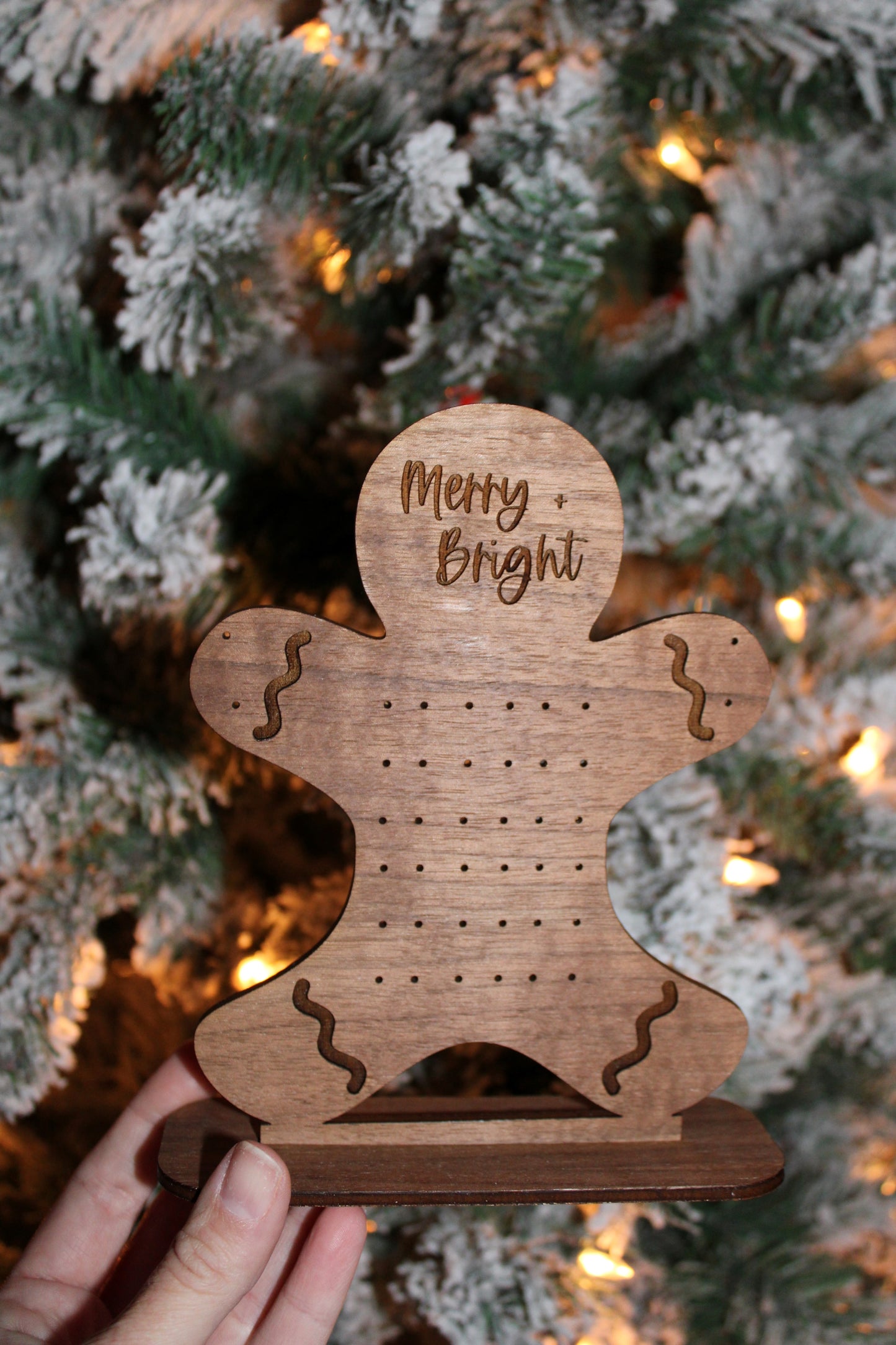 Gingerbread Earring Stand