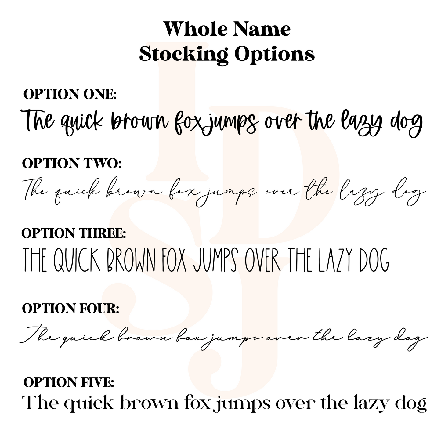 Large Custom Knit Stockings