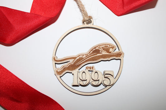1995 Jacksonville Jaguar Ornament