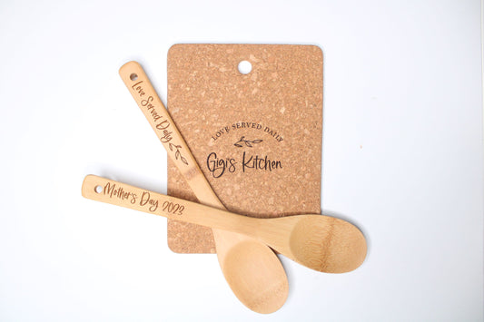 Mother's Day Cork Trivet Bundle