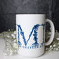 Blue Floral Mimi Mug