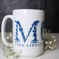 Blue Floral Mom Mug