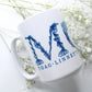Blue Floral Mom Mug