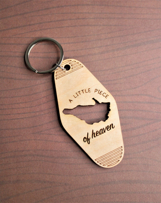 Bois Blanc Island Hotel Keychain