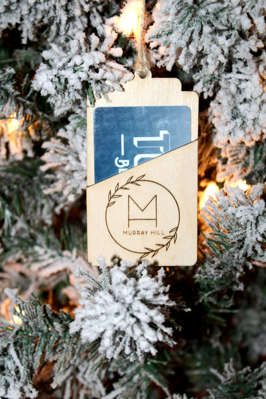 Murray Hill Gift Card Ornament