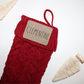Large Custom Knit Stockings
