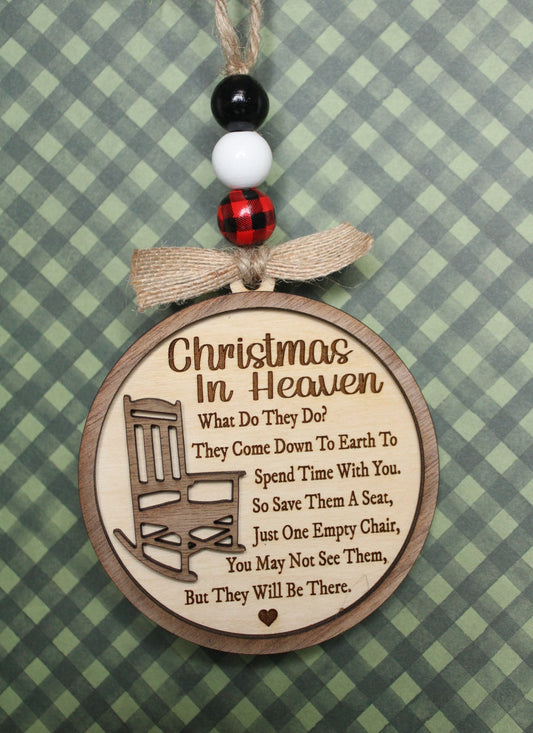 Christmas in Heaven Ornament