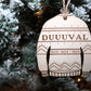 Duuuval Ugly Sweater Ornaments