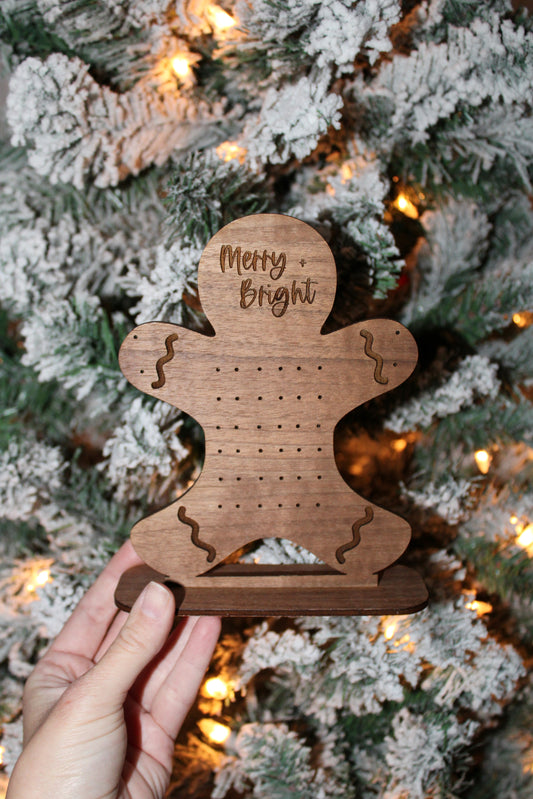 Gingerbread Earring Stand
