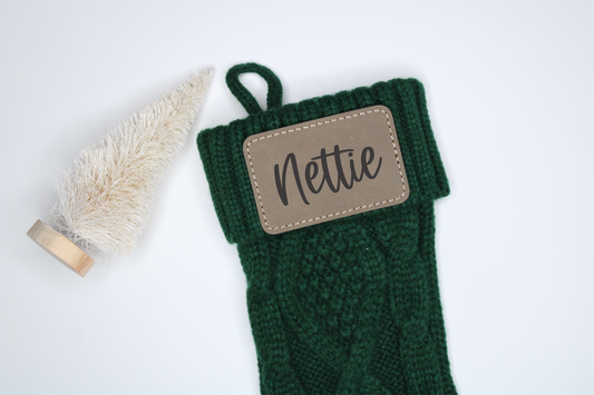 Small Custom Knit Stocking