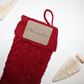 Large Custom Knit Stockings